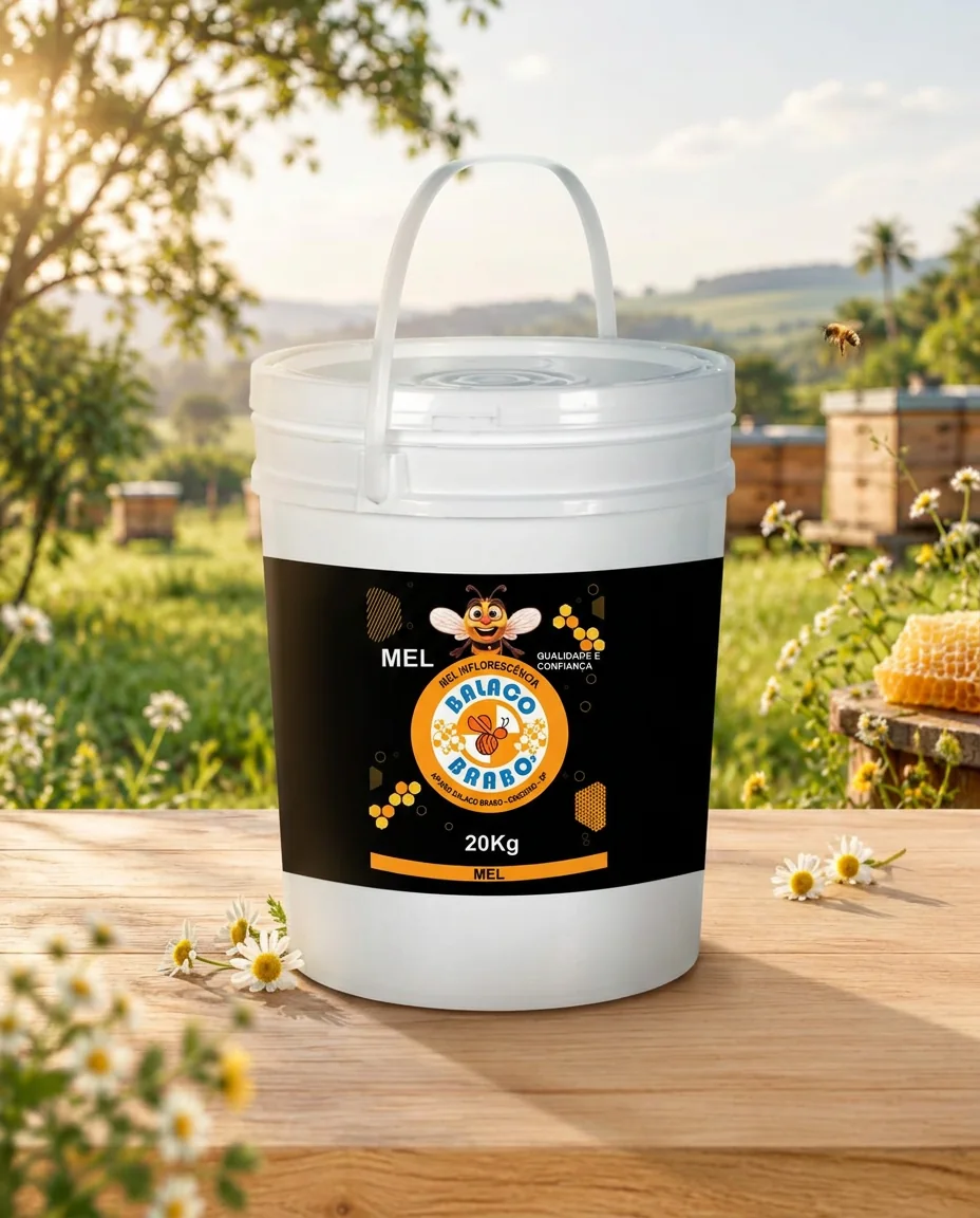 Balde de mel silvestre 20kg