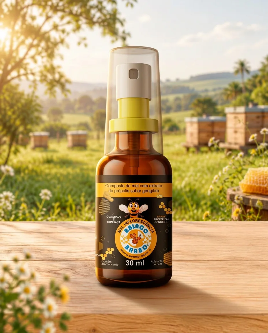 Própolis spray sabor gengibre 30ml