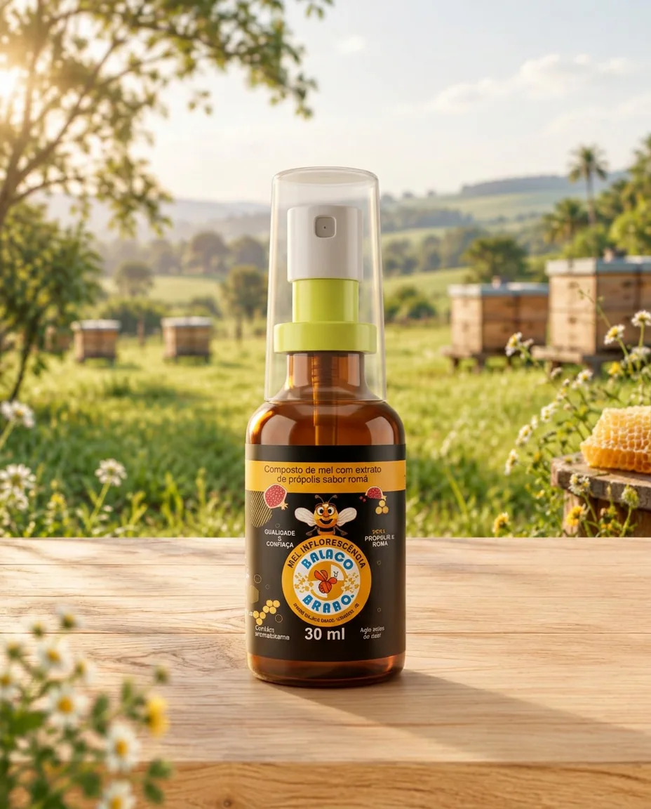 Própolis spray sabor romã 30ml